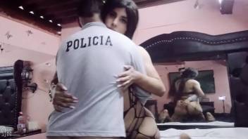 young cop seduces me and asks me not to say anything to his wife
